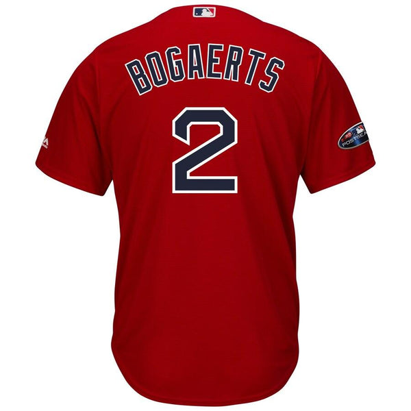 Xander Bogaerts Boston Red Sox Majestic Postseason Alternate Cool Base Player Jersey – Scarlet 2019