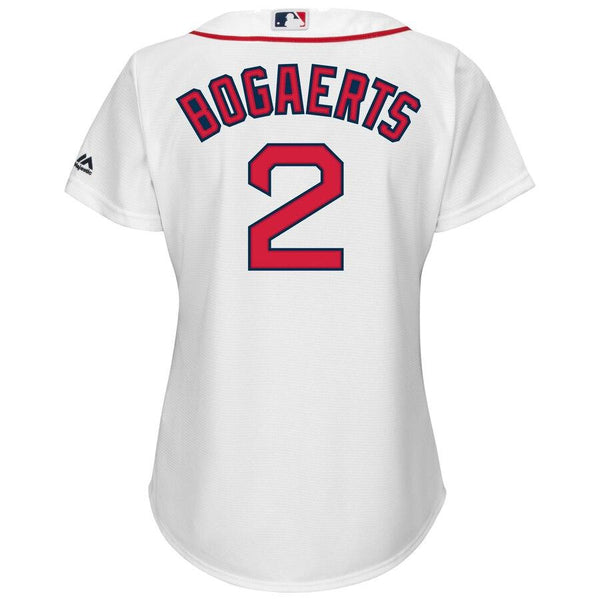 Xander Bogaerts Boston Red Sox Majestic Women's Home Cool Base Player Jersey - White 2019