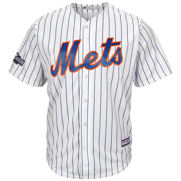 Yoenis Cespedes New York Mets Majestic 2016 Postseason Home Cool Base Jersey - White 2019