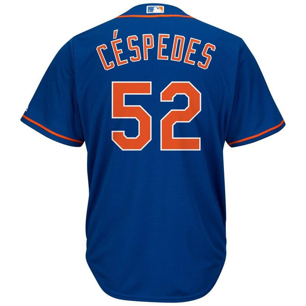 Yoenis Cespedes New York Mets Majestic Cool Base Player Jersey - Royal 2019