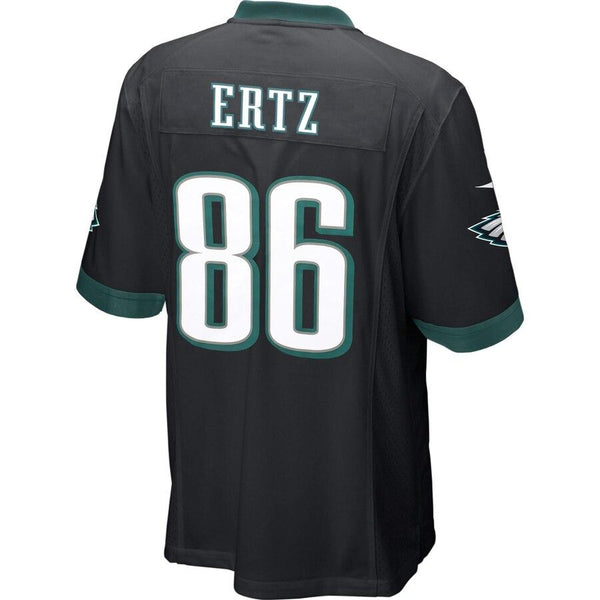 Zach Ertz Philadelphia Eagles Alternate Game Jersey - Black 2019