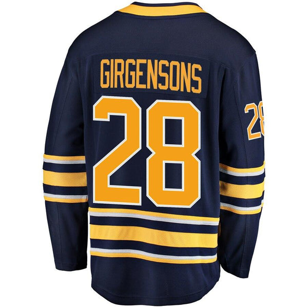 Zemgus Girgensons Buffalo Sabres Breakaway Player Jersey – Navy 2019